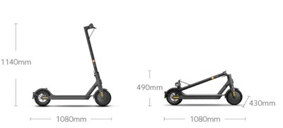  Xiaomi Mi Electric Scooter 1S White (,  2)