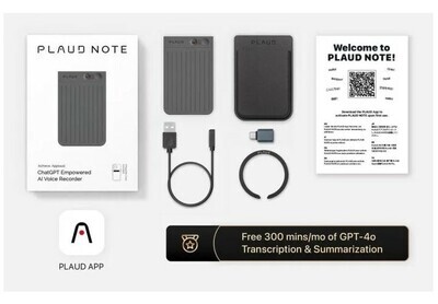   Plaud Note 64Gb   ChatGPT ׸ (,  1)