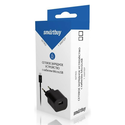   Smartbuy    (1A) +  micro-usb (,  1)