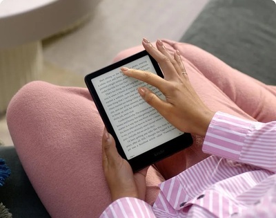 Электронная книга Amazon Kindle Paperwhite 2024 32Gb Signature Edition (БЕЗ рекламы) Чёрный (вид 2) Электронная книга Amazon Kindle Paperwhite 2024 32Gb Signature Edition (БЕЗ рекламы) Чёрный (фото, вид 2)