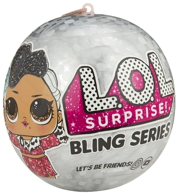 Игровой набор L.O.L. Surprise Bling Series в шаре, 8 см 554806 (фото)