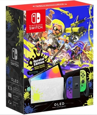   Nintendo Switch OLED 64 , Splatoon 3 Edition