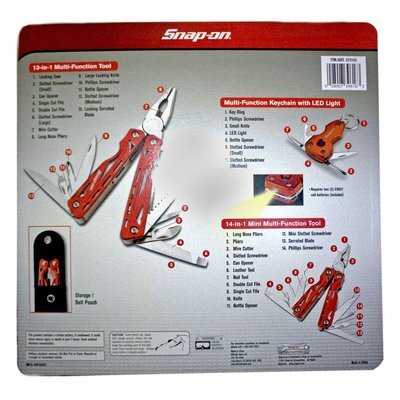  Snap-on   3pc. Multi-Function Set with LED Keychain ()