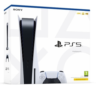 Игровая приставка Sony PlayStation 5 825 ГБ SSD белый (фото)