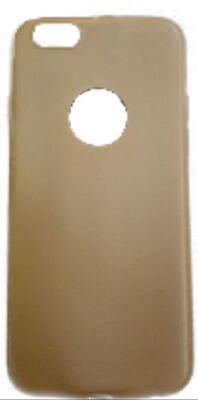 Защита корпуса SGP Силиконовая накладка с окном для лого для Iphone 6/6S коричневый