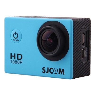 Экшн-камера SJCAM SJ4000 WiFi, 12МП, 1920x1080, 900 мА·ч синий