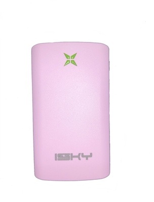 Аккумулятор ISKY PowerBank 8000 mAh (X5) Pink (фото)