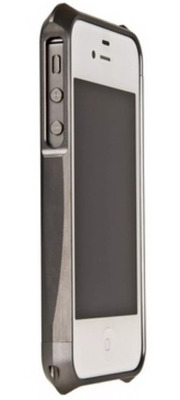 Защита корпуса CLEAVE Бампер алюминиевый для iPhone 5/5S коричневый