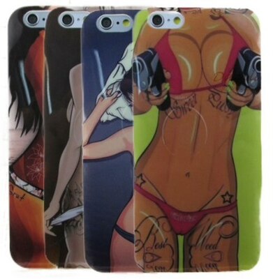 Защита корпуса SGP Силиконовый чехол для iphone 6/6s Sexy girls 2 (фото)
