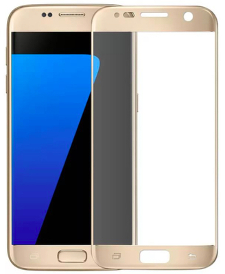 Защита экрана 9H защитное стекло 3D (изогнутое) для Samsung Galaxy S7 Gold