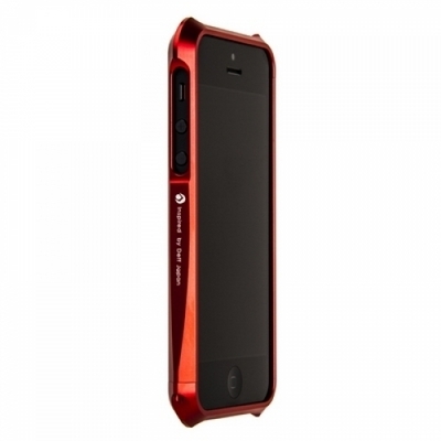 Защита корпуса CLEAVE Бампер алюминиевый для iPhone 5/5S красный
