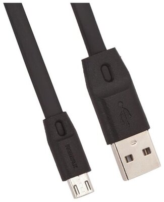 Кабель питания/данных Remax Full Speed USB - microUSB (RC-001m) 1 м Black (фото)