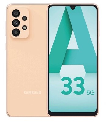 Смартфон Samsung Galaxy A33 5G 6/128 ГБ персиковый