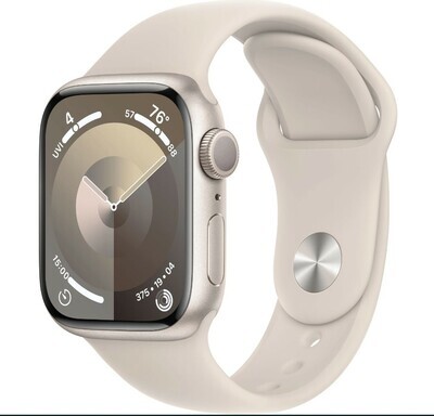   Apple Watch Series 9 41  Aluminium Case, S/M starlight Sport Band