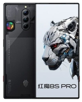  ZTE Nubia Red Magic 8S Pro 16/512  Global, Dual nano SIM Transperent Black