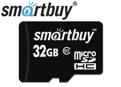  - Smartbuy microSDHC Class 10 UHS-I U1 + SD adapter 32 GB,   SD