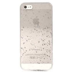 Защита корпуса SGP Прозрачный пластиковый чехол fashion waterdrop back для Apple iPhone 5 (5S) White