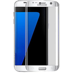 Защита экрана 9H защитное стекло 3D (изогнутое) для Samsung Galaxy S7 Edge Silver