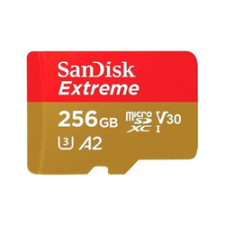 Карты флэш-памяти SanDisk SDSQXA1-256G-GN6GN 256 ГБ скорость чтения 160 МБ/с, скорость записи 90 МБ/с
