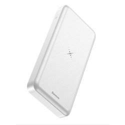  Baseus PowerBank 10000mAh 37W +QI Wireless Charger (PPALL-M3602) White