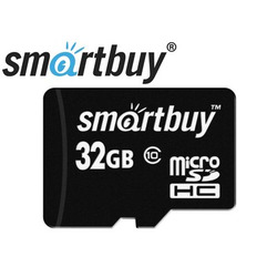  - Smartbuy microSDHC Class 10 UHS-I U1 + SD adapter 32 GB,   SD